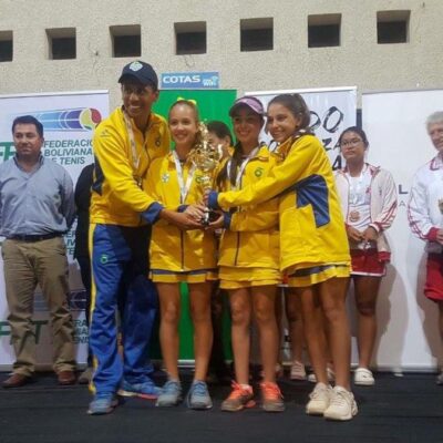 Copa Cosat (Bolivia) 2017, Vice-Campeãoes- Amanda Oliveira, Malu