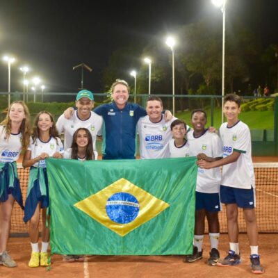 Copa Cosat 2014-(Bolívia) 2º -Vice Campões-Eduarda Gomes, Gabriela Carvalho, Giulia Margoti